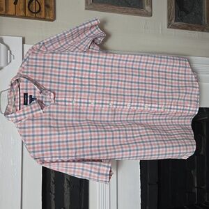 Croft & Barrow XL plaid short sleeve shirt